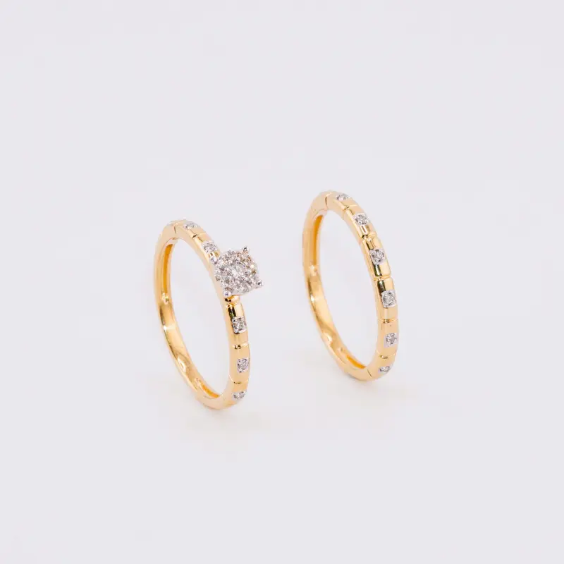 THE AURA RIBBED TWIN SET