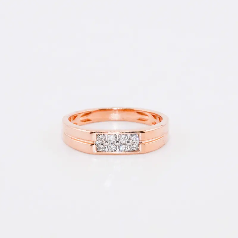 TWIN PILLAR STATEMENT RING