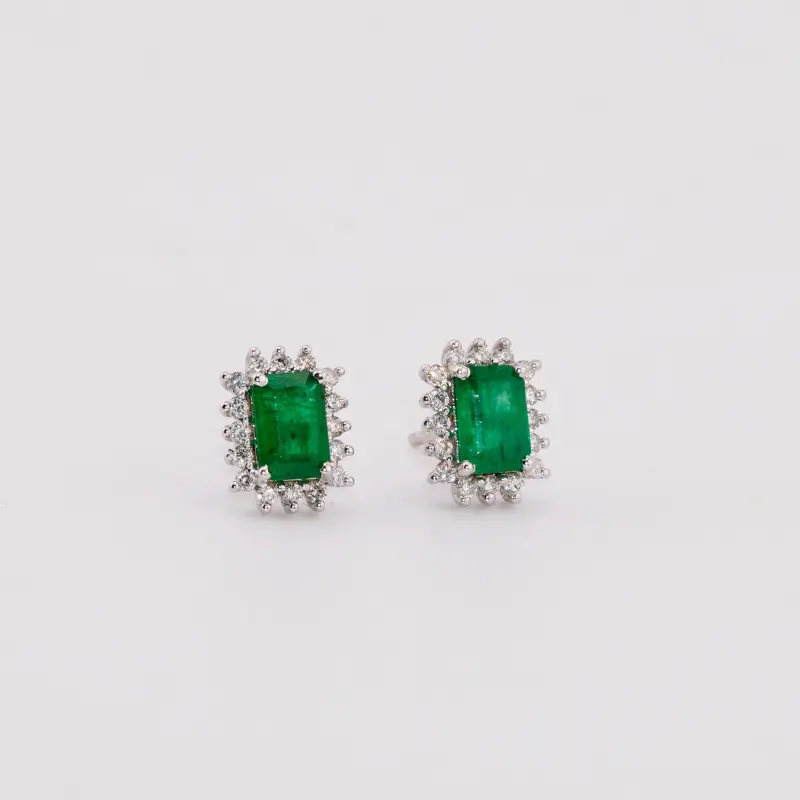 VERDANT HALO STUDS