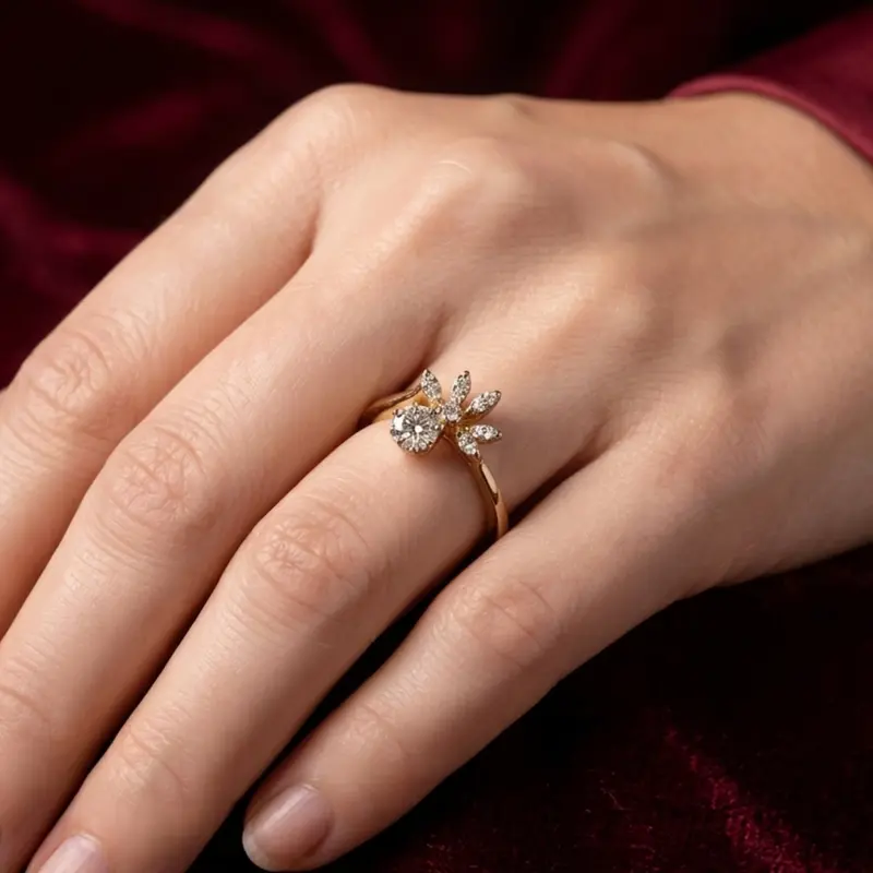 PETAL WHISPER RING