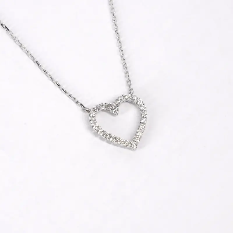 OPEN HEART NECKLACE