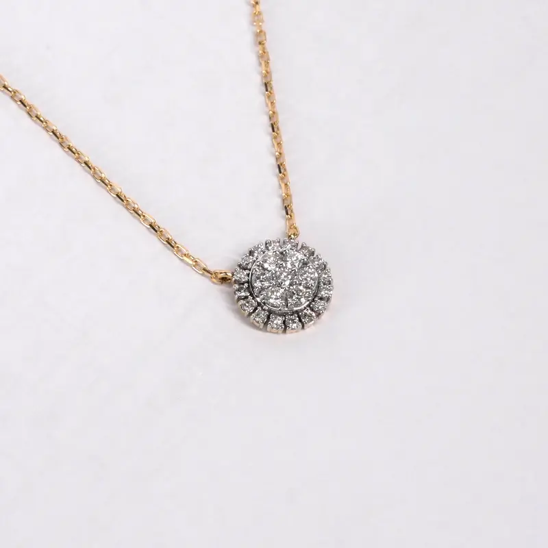 AURORA RADIANT CLUSTER NECKLACE