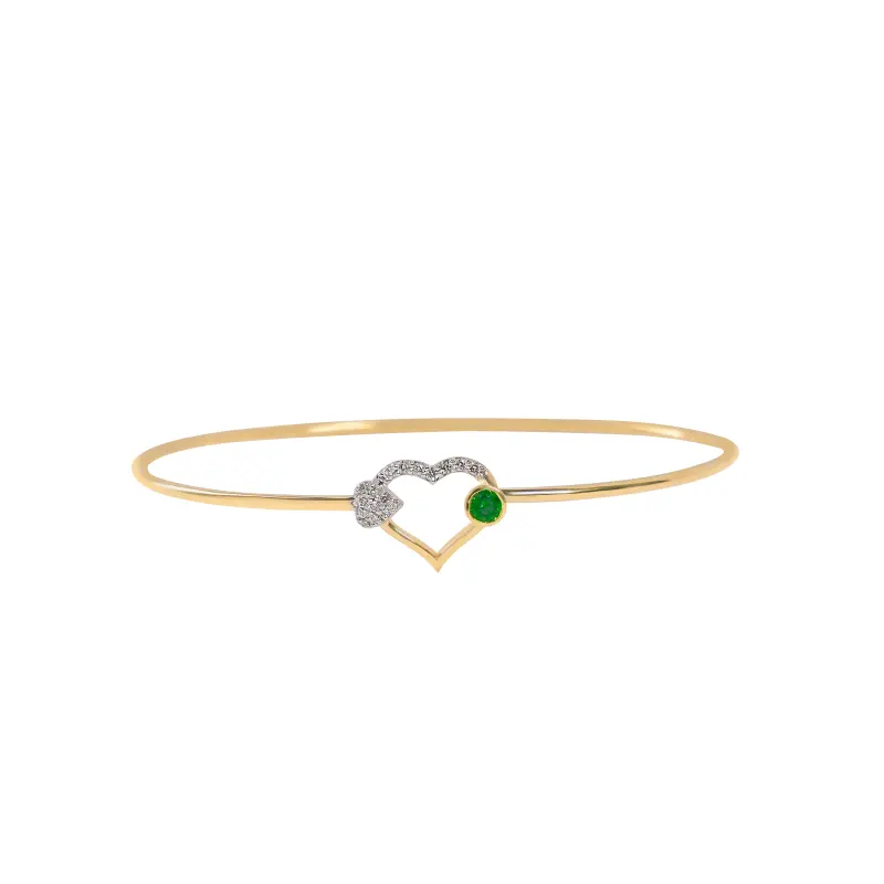 HEART WHISPER BANGLE