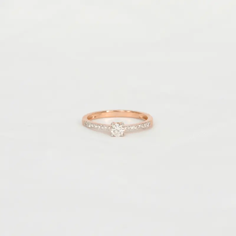 COLUMN PAVE RINGS