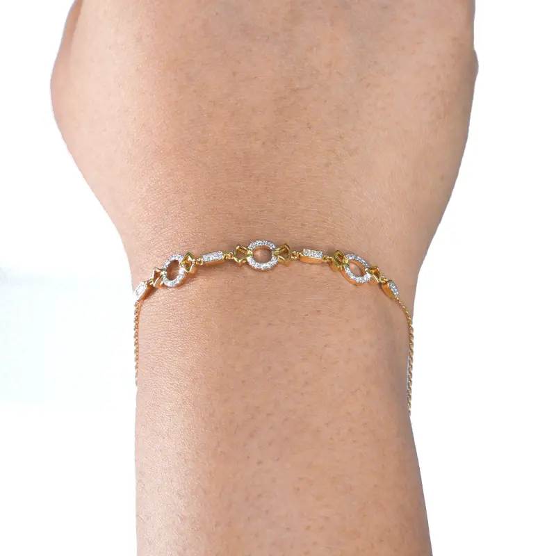 SHINY BOW BRACELET