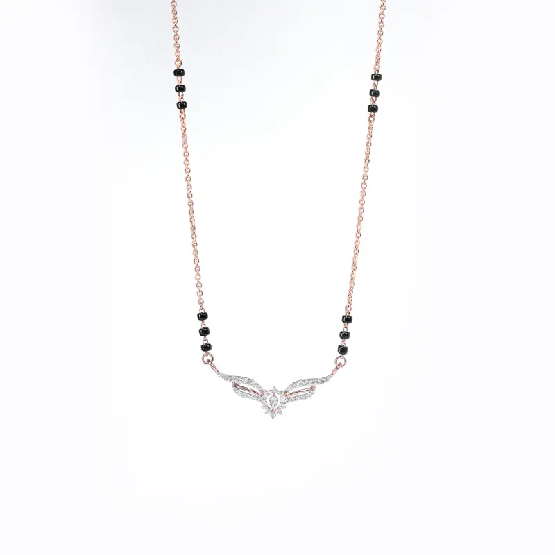 PARNA FLORAL DIAMOND MANGALSUTRA