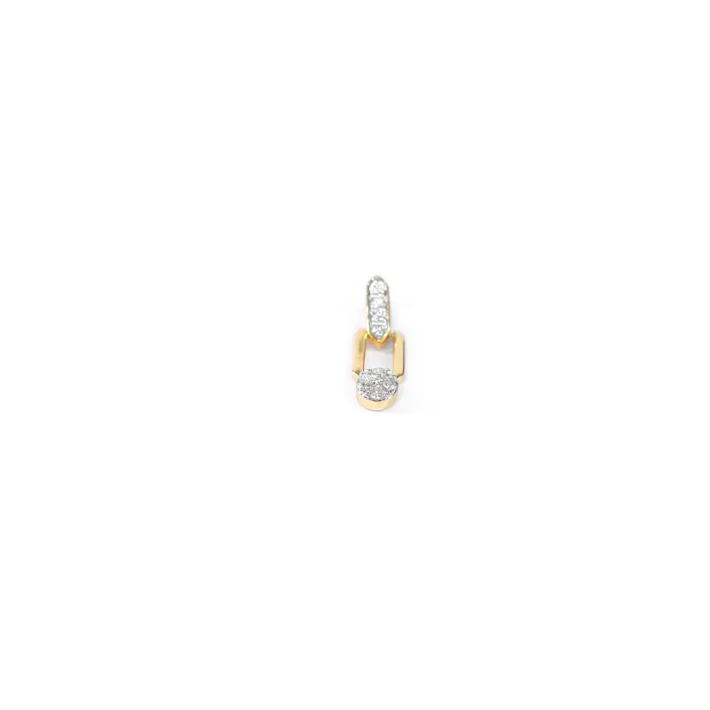 MODERN PAPERCLIP PENDANT