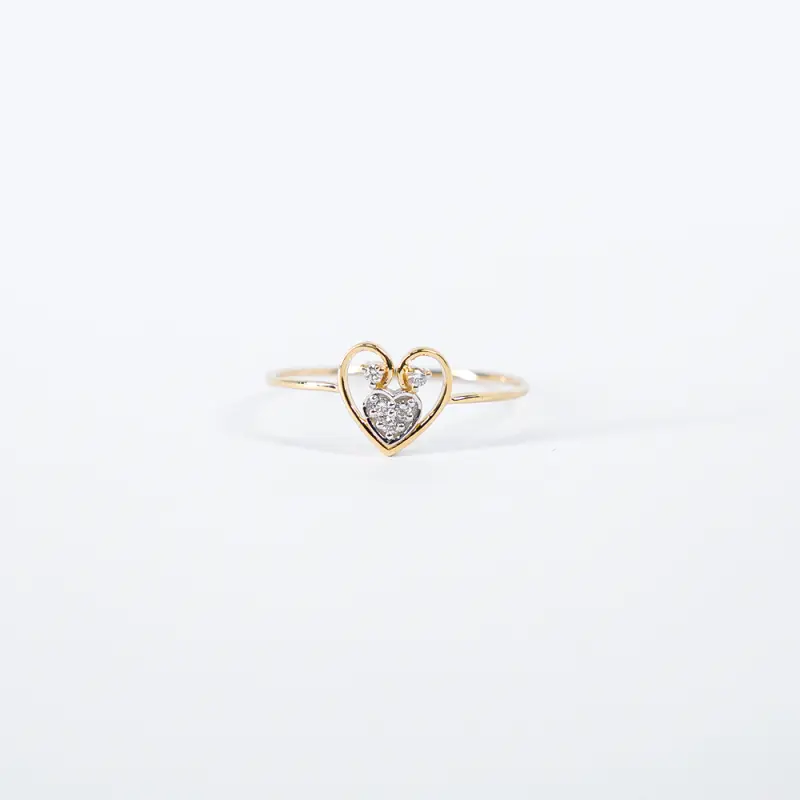 AURELLE HEART RING